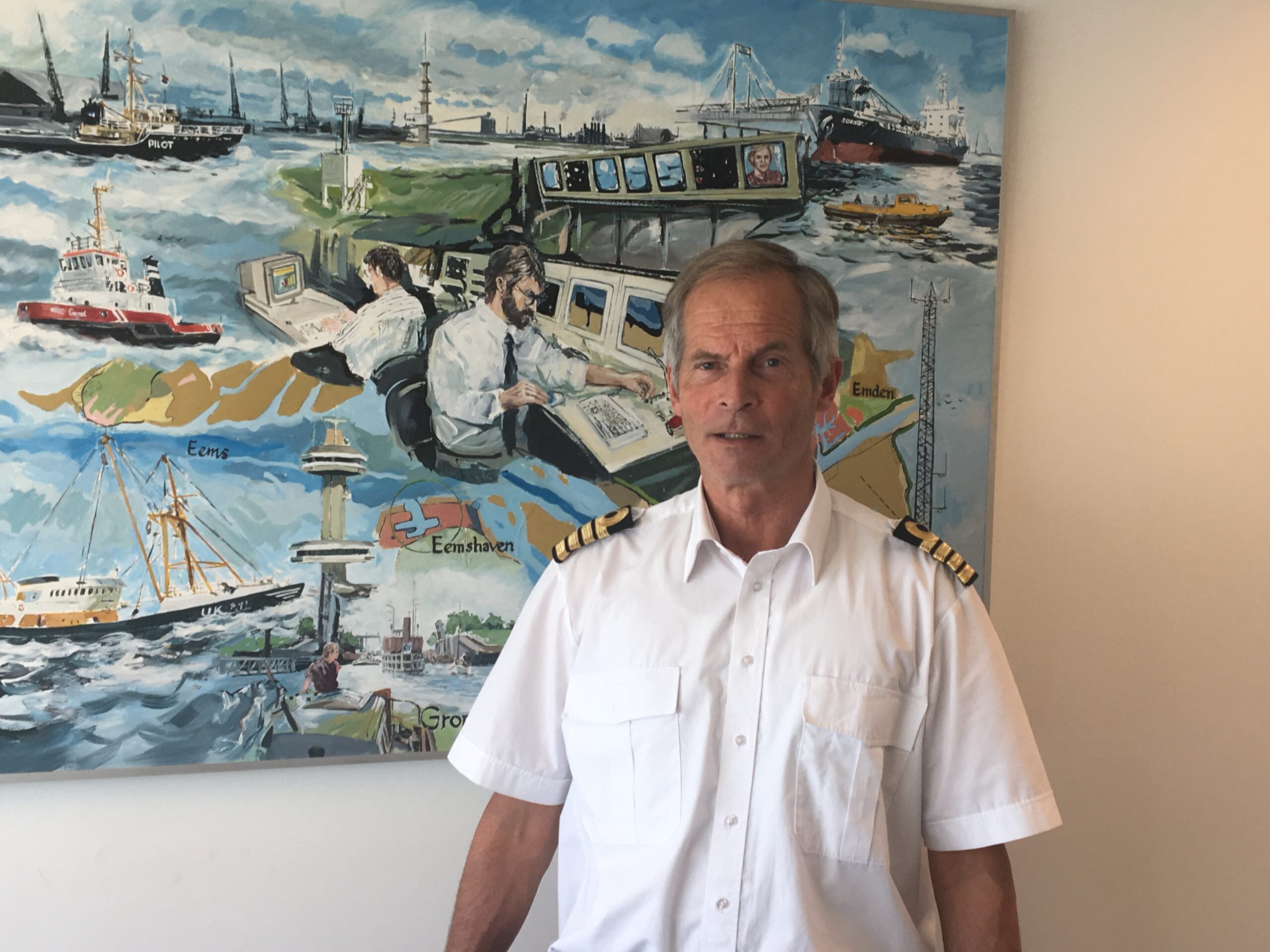 Scheidend havenmeester André Bruijn