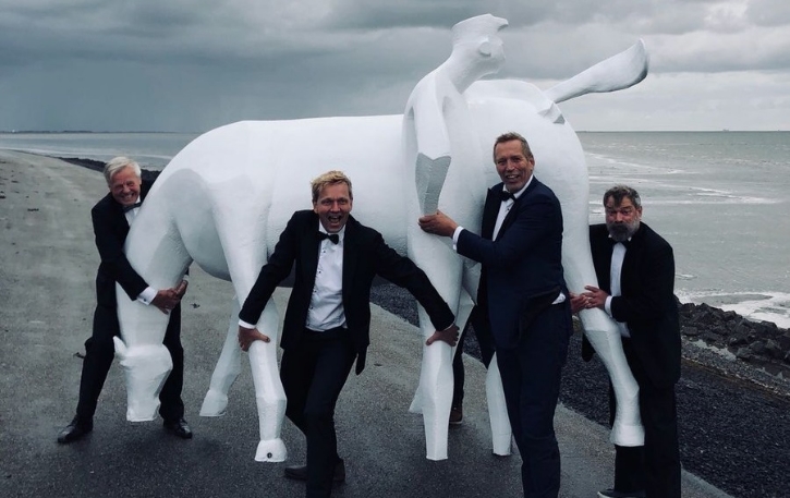 Peerd van Ome Loeks blijkt slachtoffer van 'ludieke actie' voor zichtbaarheid Wad