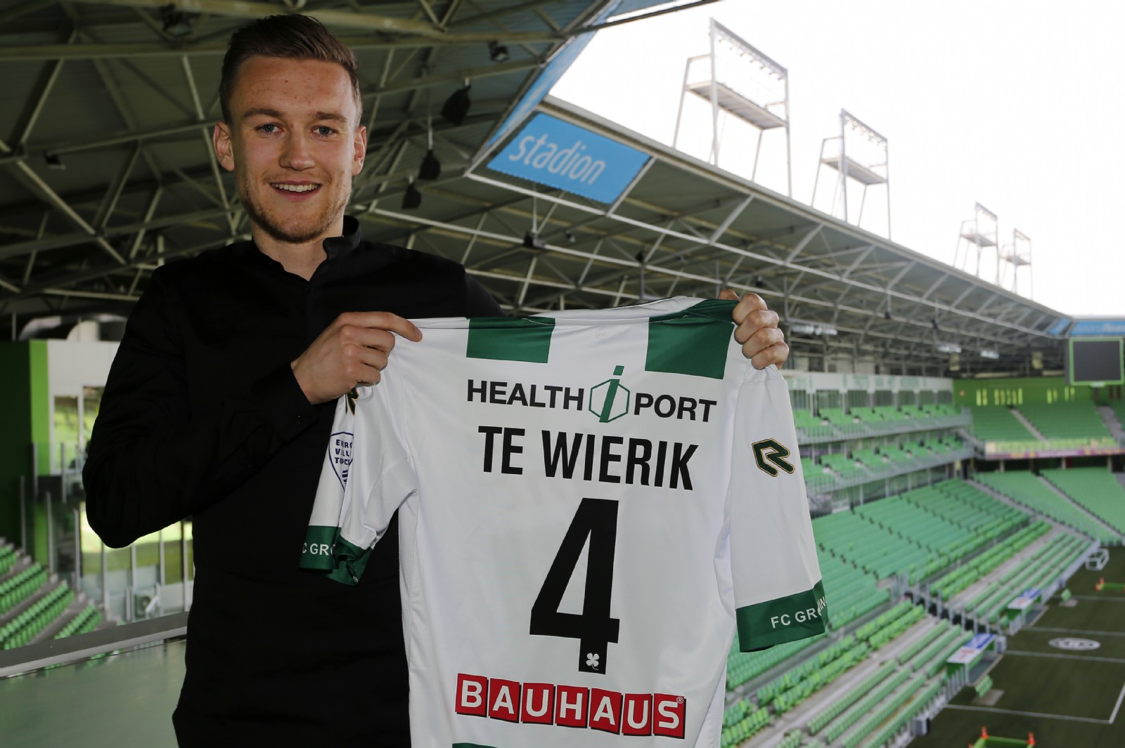 Mike te Wierik is de nieuwe aanvoerder van FC Groningen.