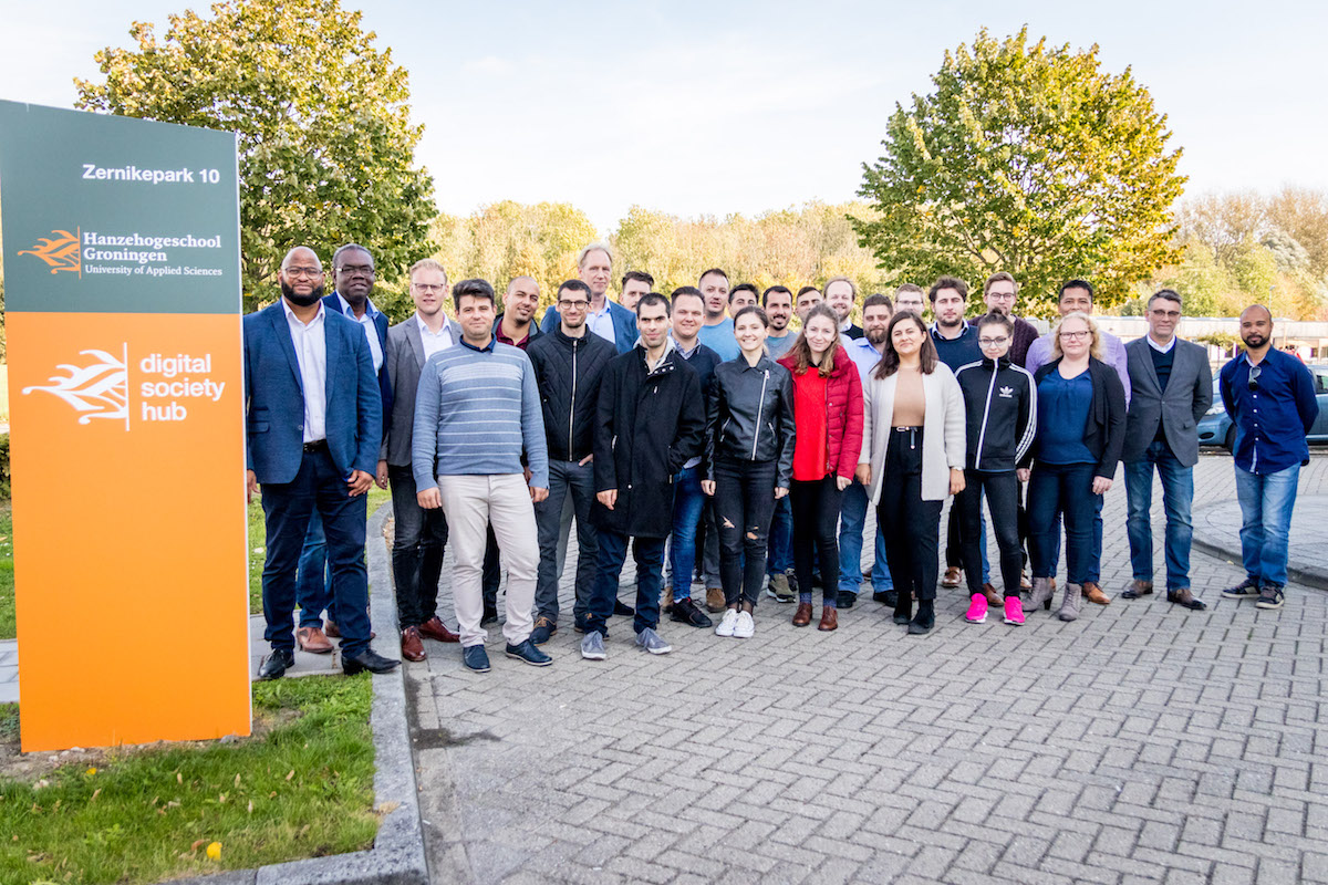 Roemeense startups bezoeken Hanzehogeschool Digital Society Hub