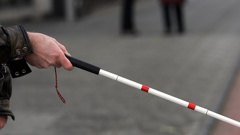 Groningse gemeenteraad in actie voor blinden en slechtzienden
