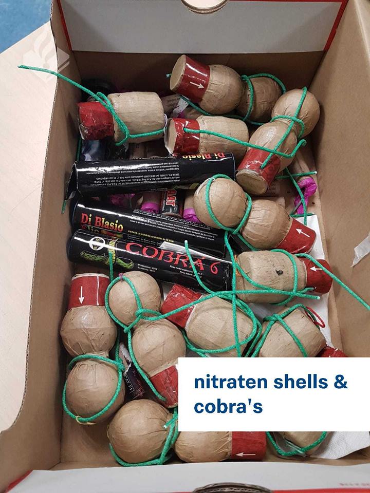 Politie vindt illegaal vuurwerk bij tiener