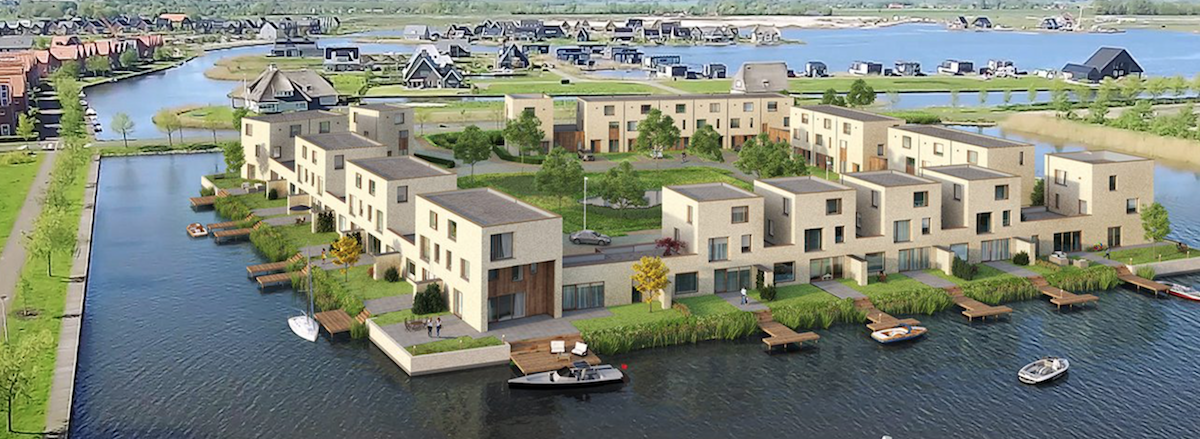Woningen Eiland Meeroevers gaan in de verkoop