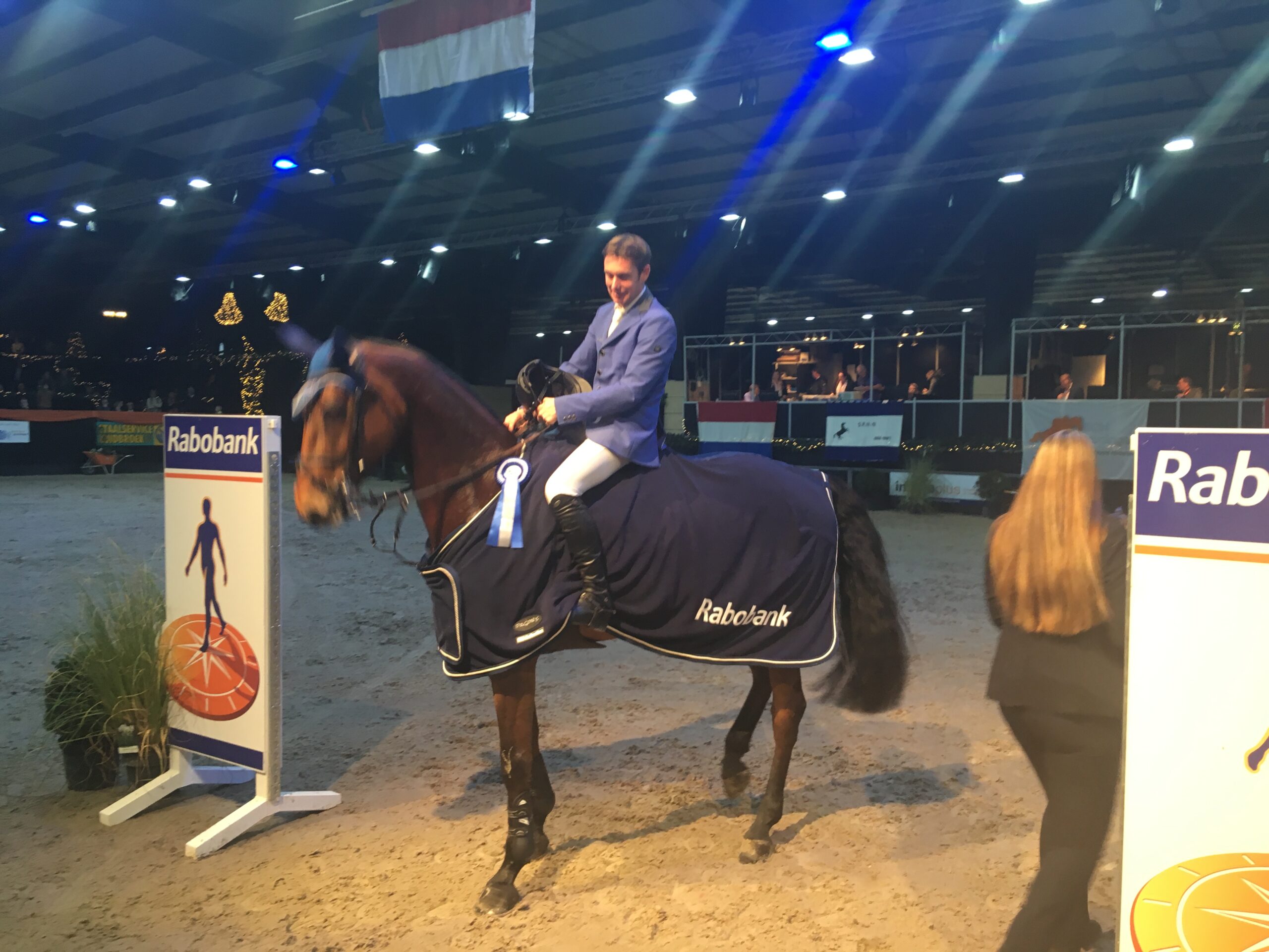 Bart Bles wint Grote Prijs Indoor Groningen