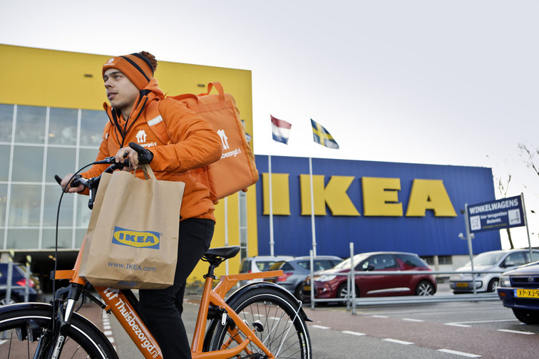Groningen heeft primeur met thuisbezorgservice van Zweedse IKEA-balletjes