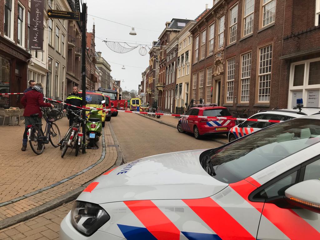 Poederbrief aangetroffen: Oude Boteringestraat afgezet