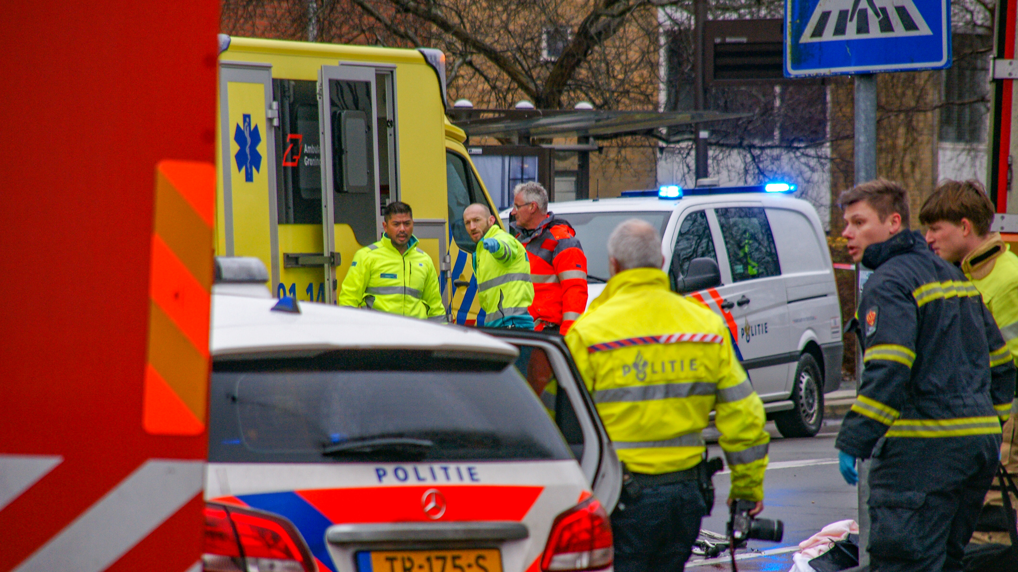 Fietsster overleden na ongeval Vondellaan