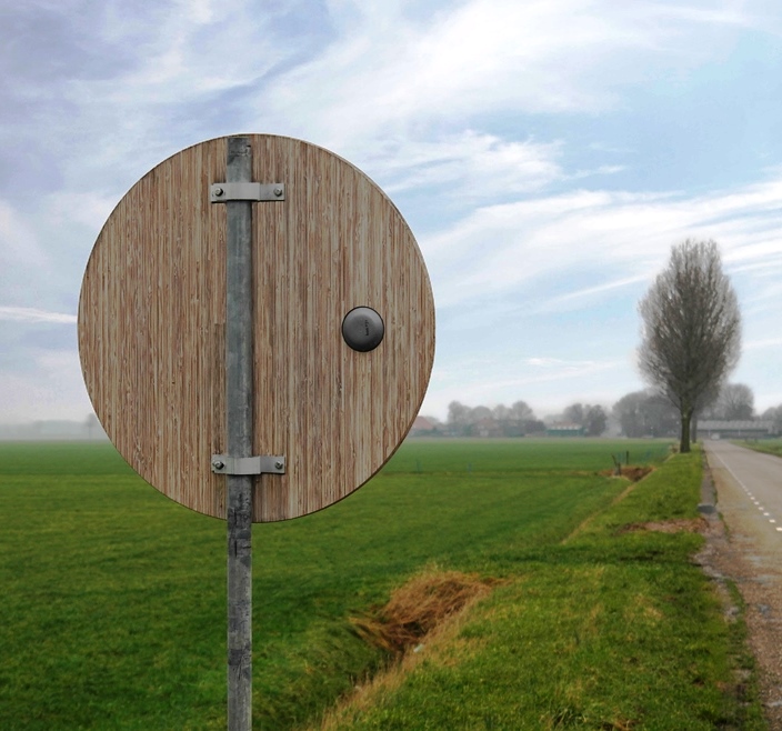 PvdD wil verkeersborden van bamboe