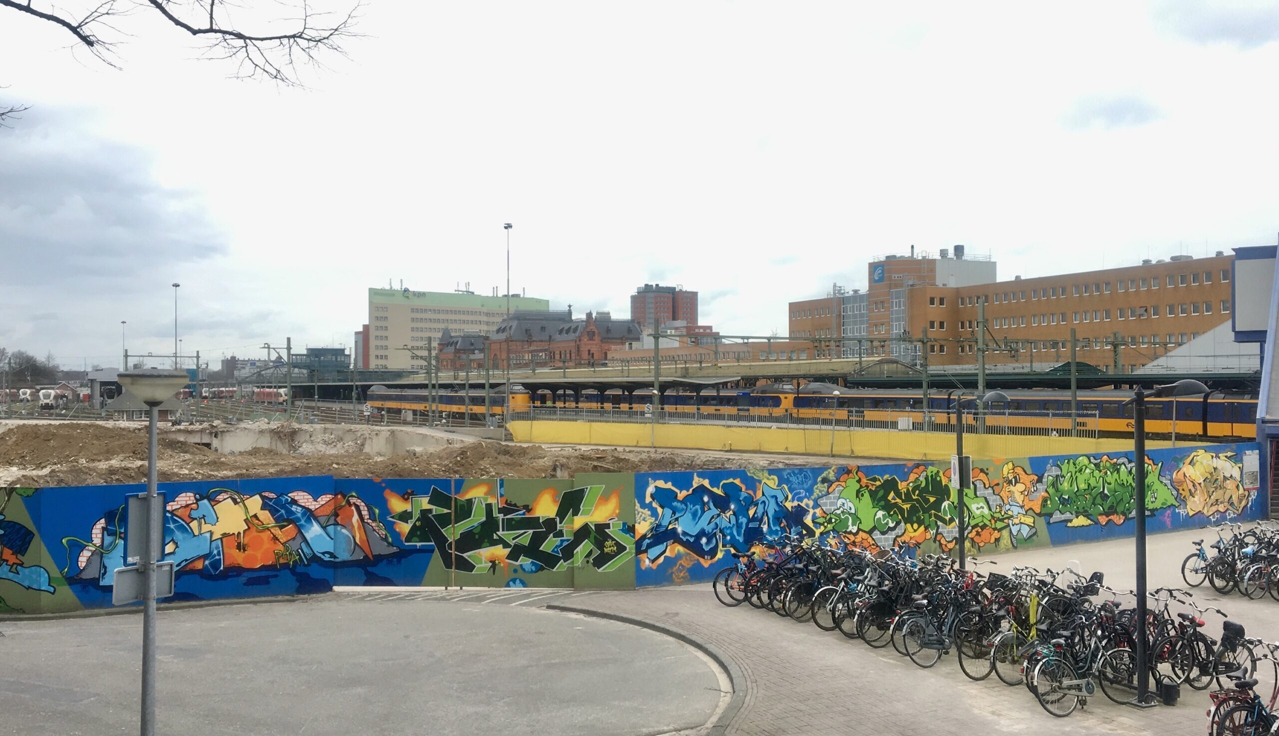 PostNL-gebouw ligt helemaal plat