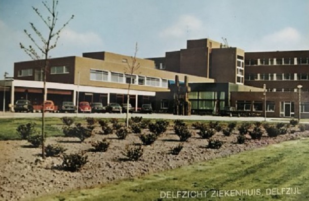 Archieffoto van het Delfzicht Ziekenhuis