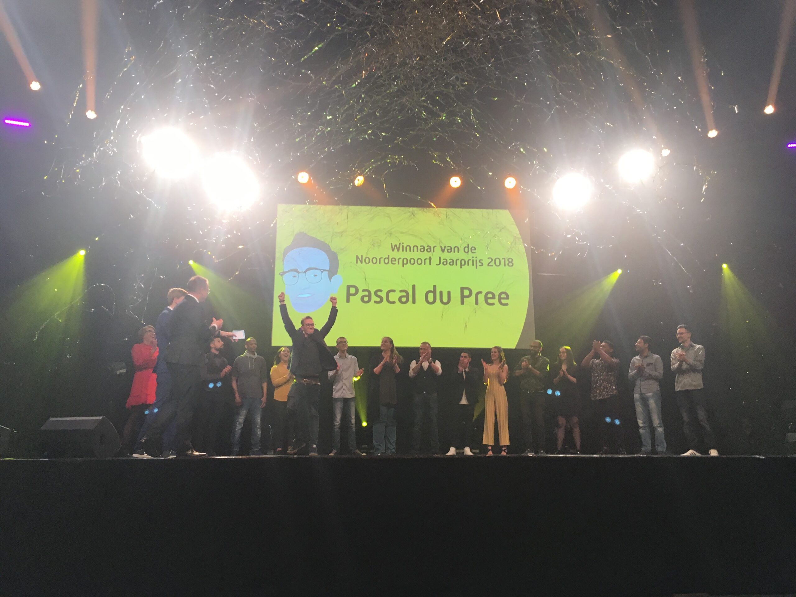 Uitreiking Noorderpoort Jaarprijs 2019 door René Paas