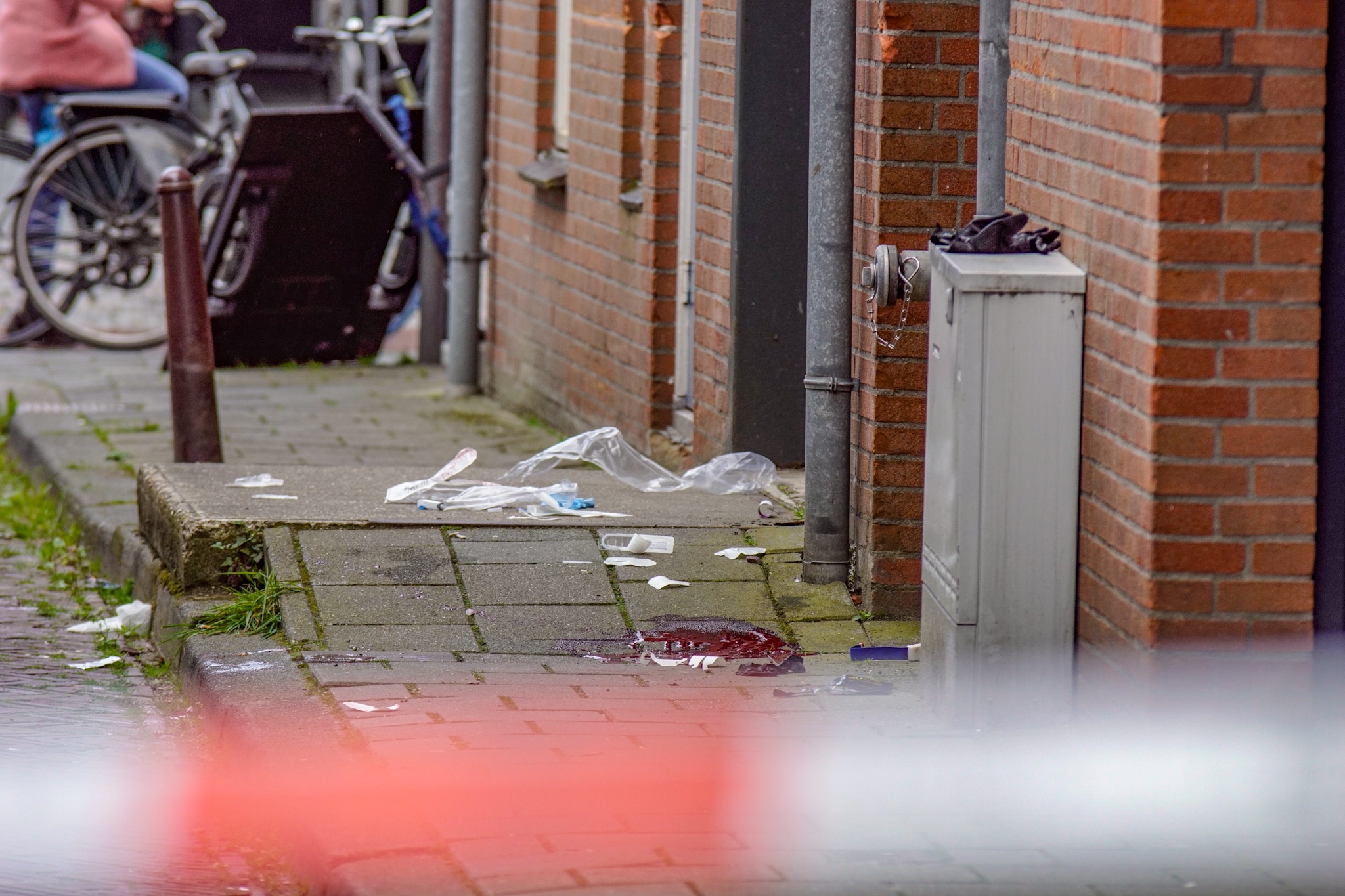 Gewonde bij steekincident in Barestraat