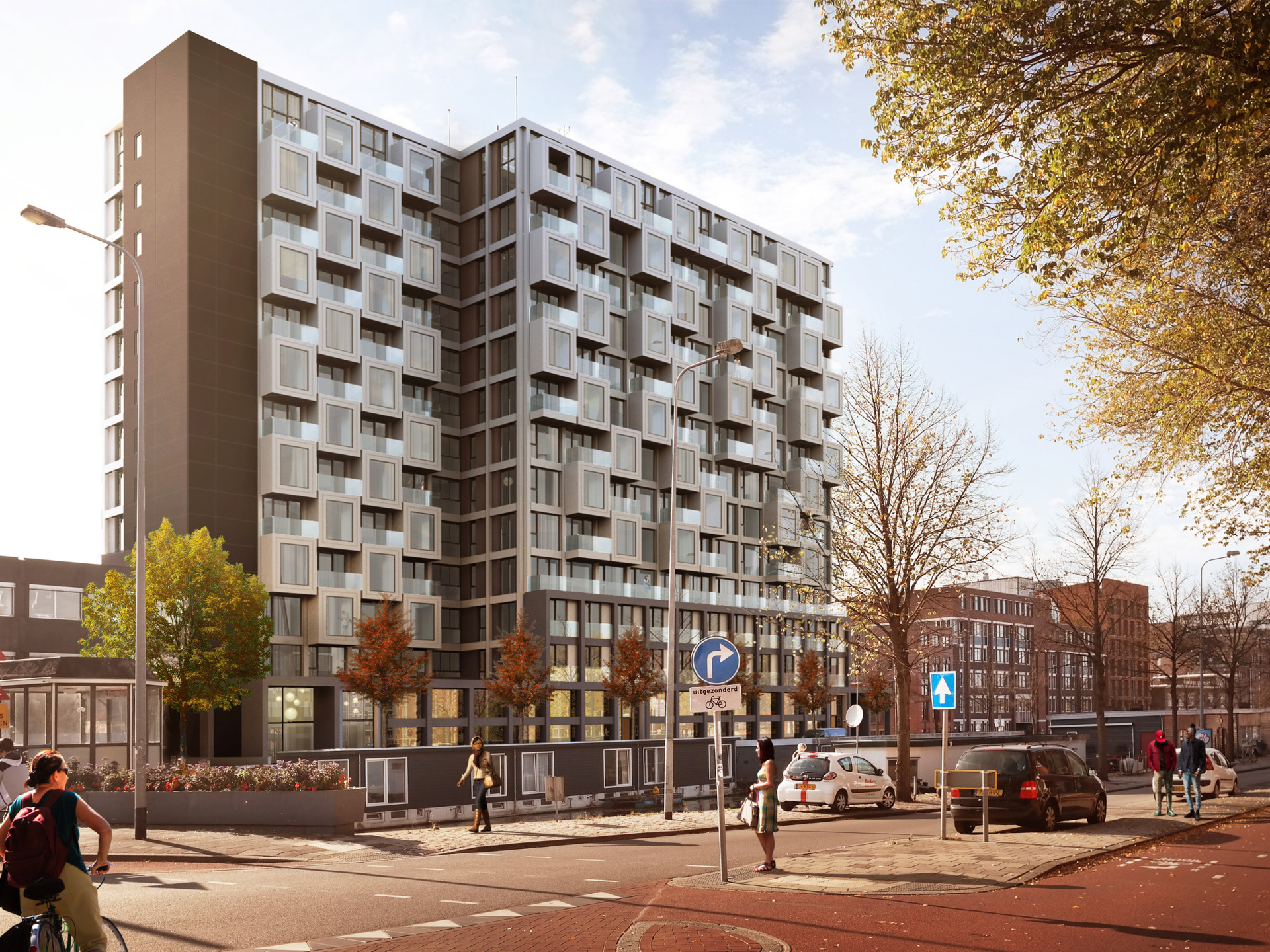 Impressie van ontwerp Team 4 Architecten