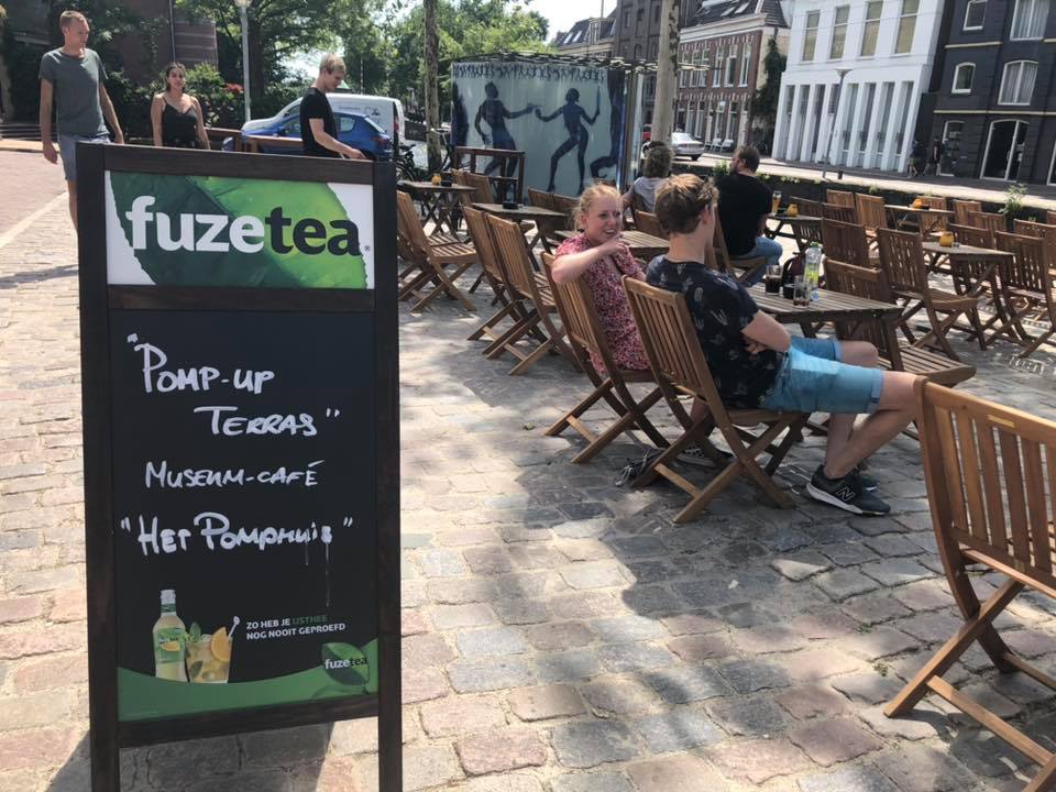 Nieuw terras aan de Reitemakersrijge