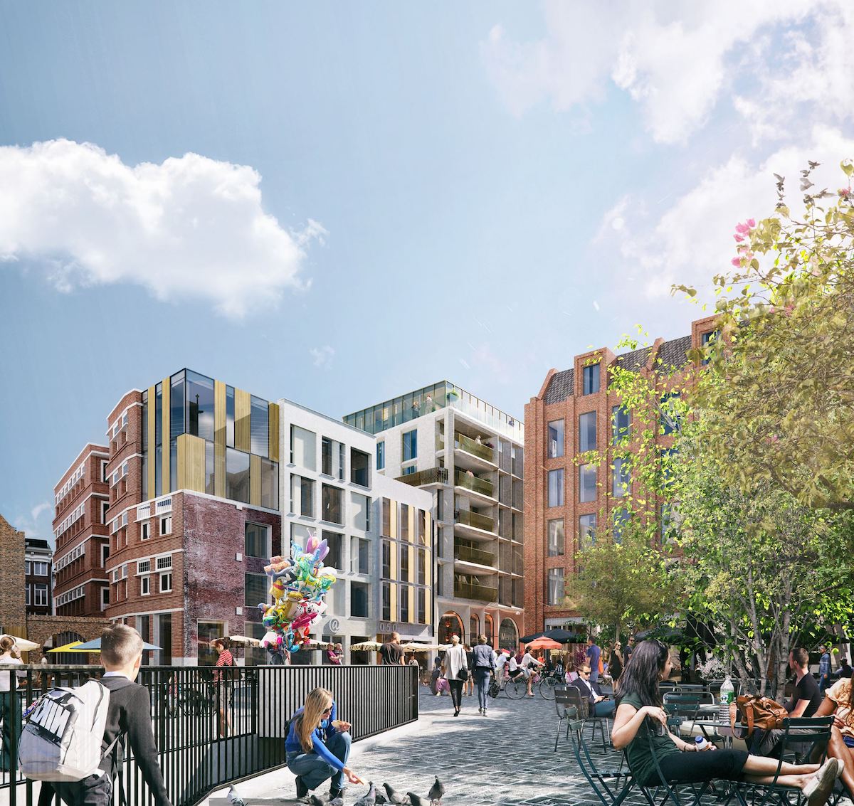 Merckt vanaf de Nieuwe Markt