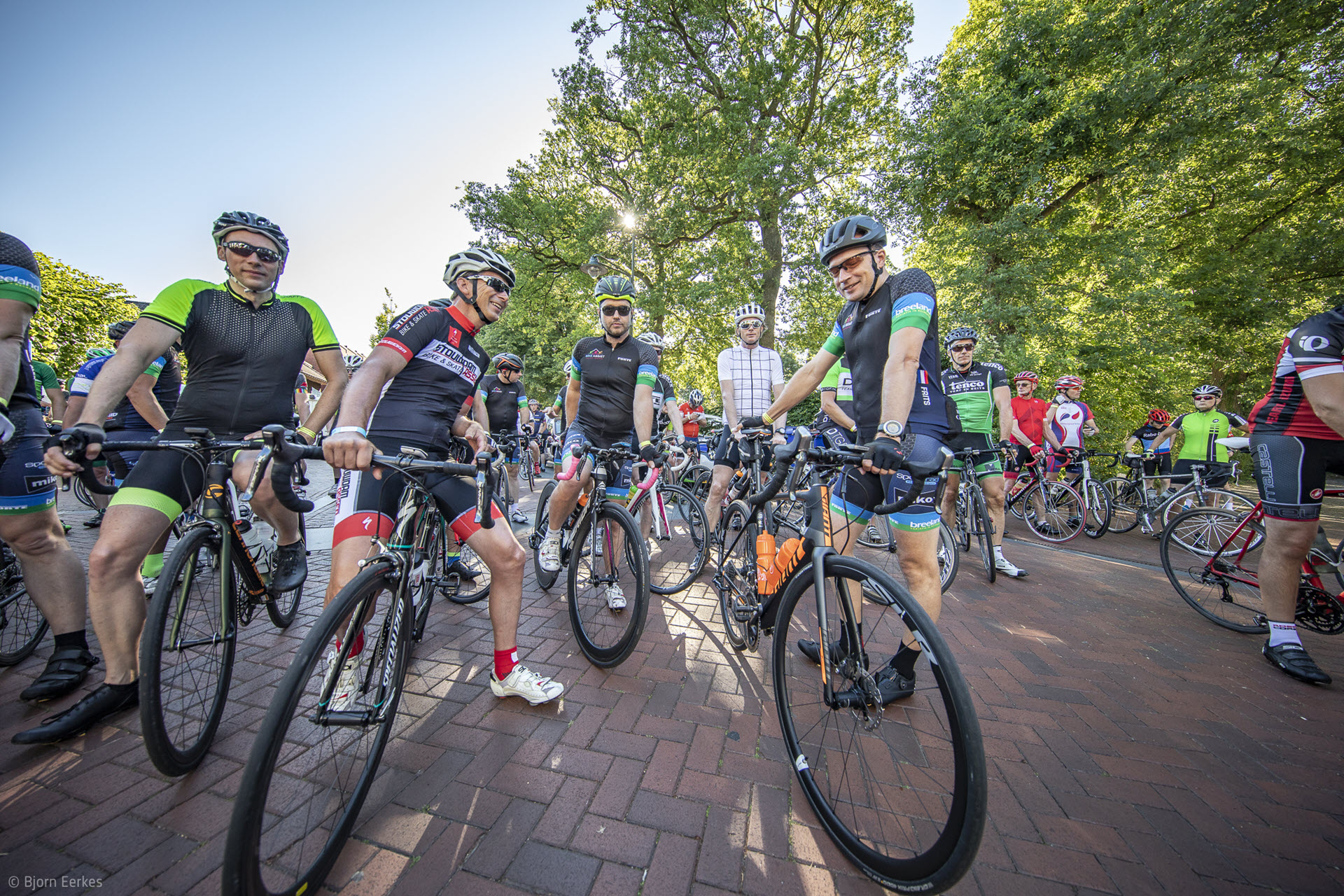 Ondernemers Haren organiseren wielerklassieker: tussen Haren (NL) en Haren (Dld)