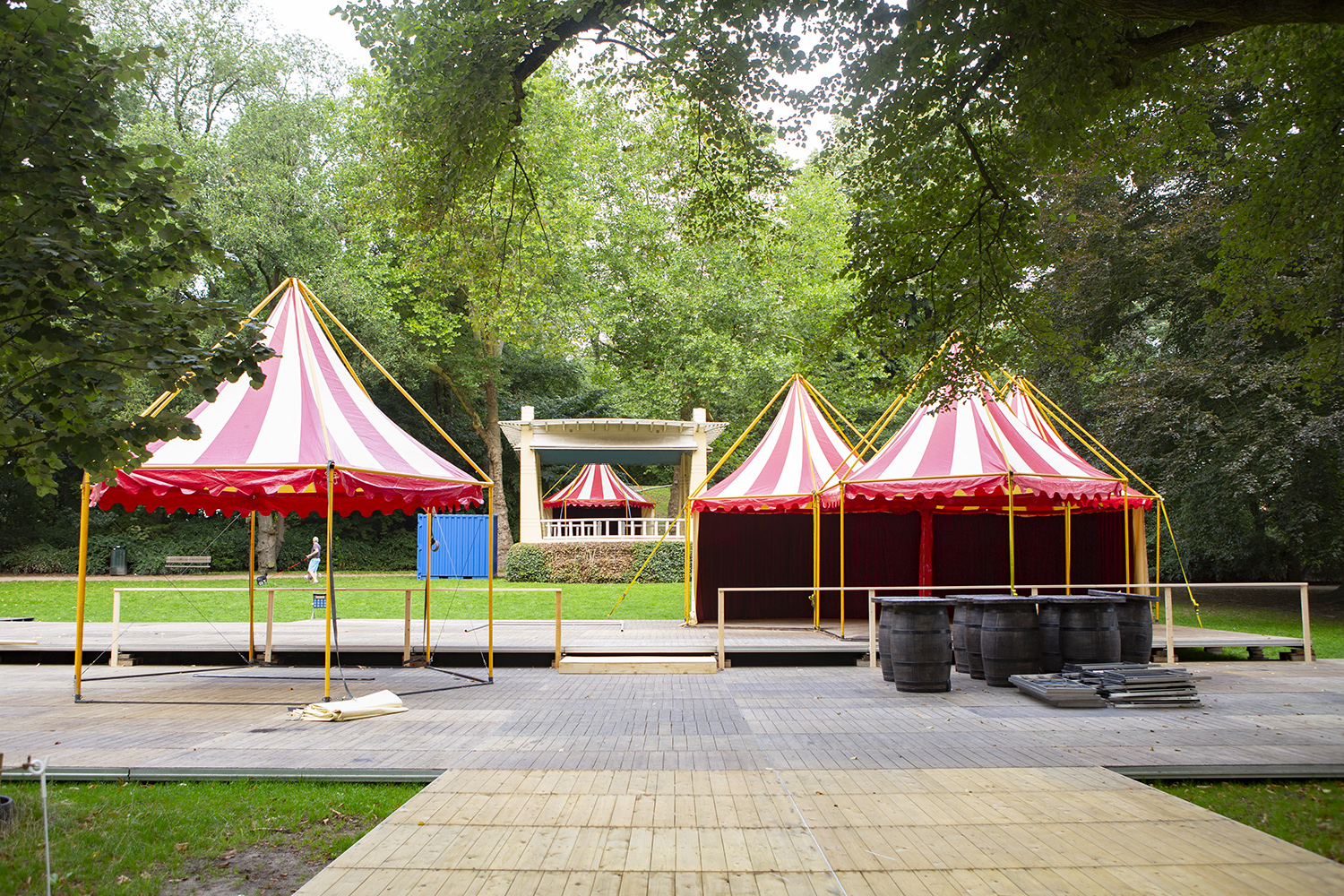 De Noorderzon gaat stralen: maandag start bouw van groot festivaldorp