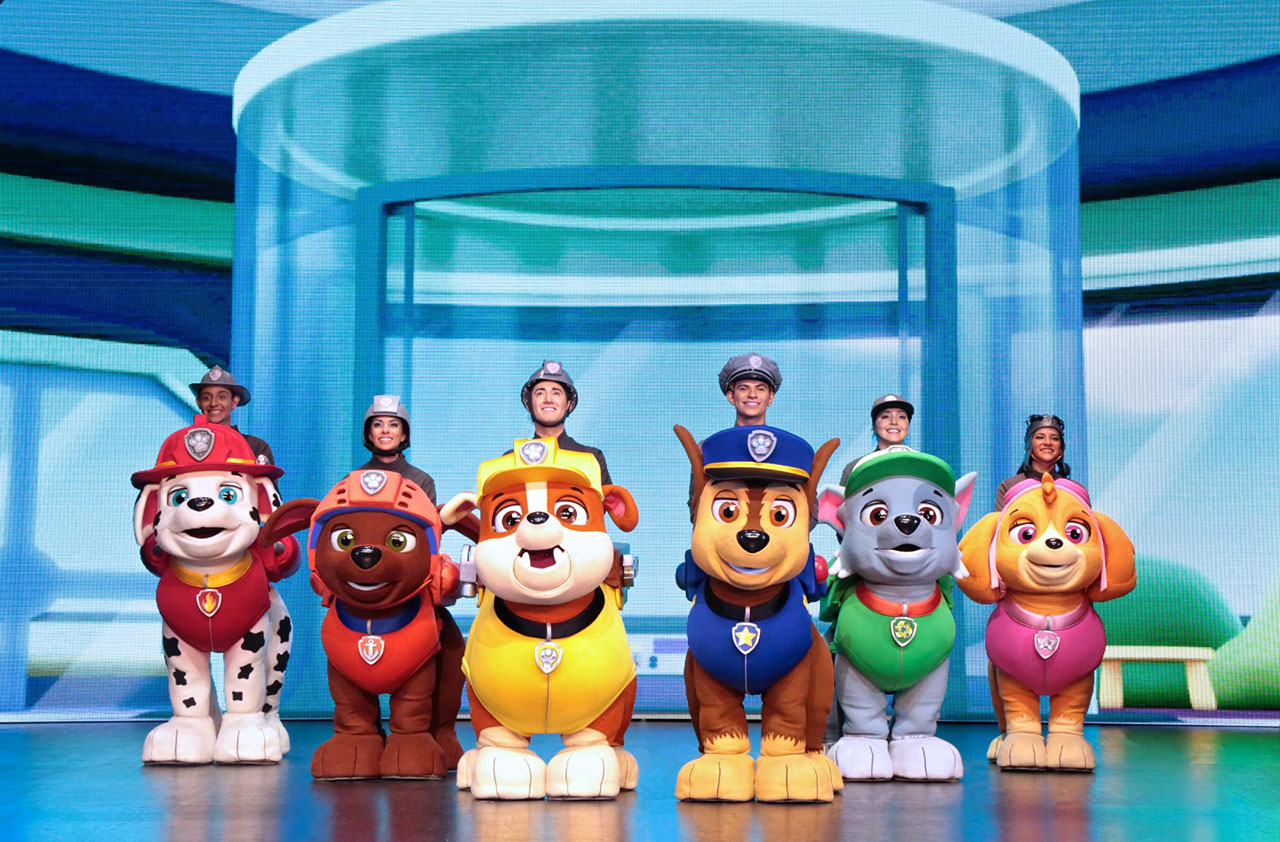 Paw Patrol in theater MartiniPlaza