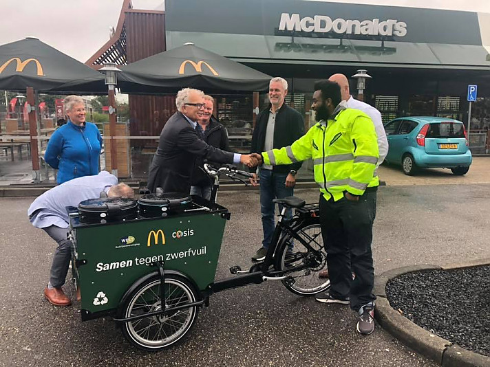Zwerfvuilkar ingezet in strijd tegen rondslingerend afval