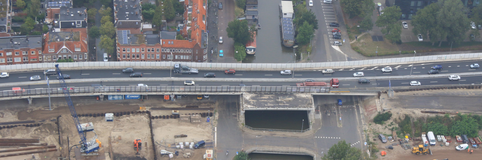 Ring Zuid vanavond en vannacht deels dicht vanwege spoedreparaties