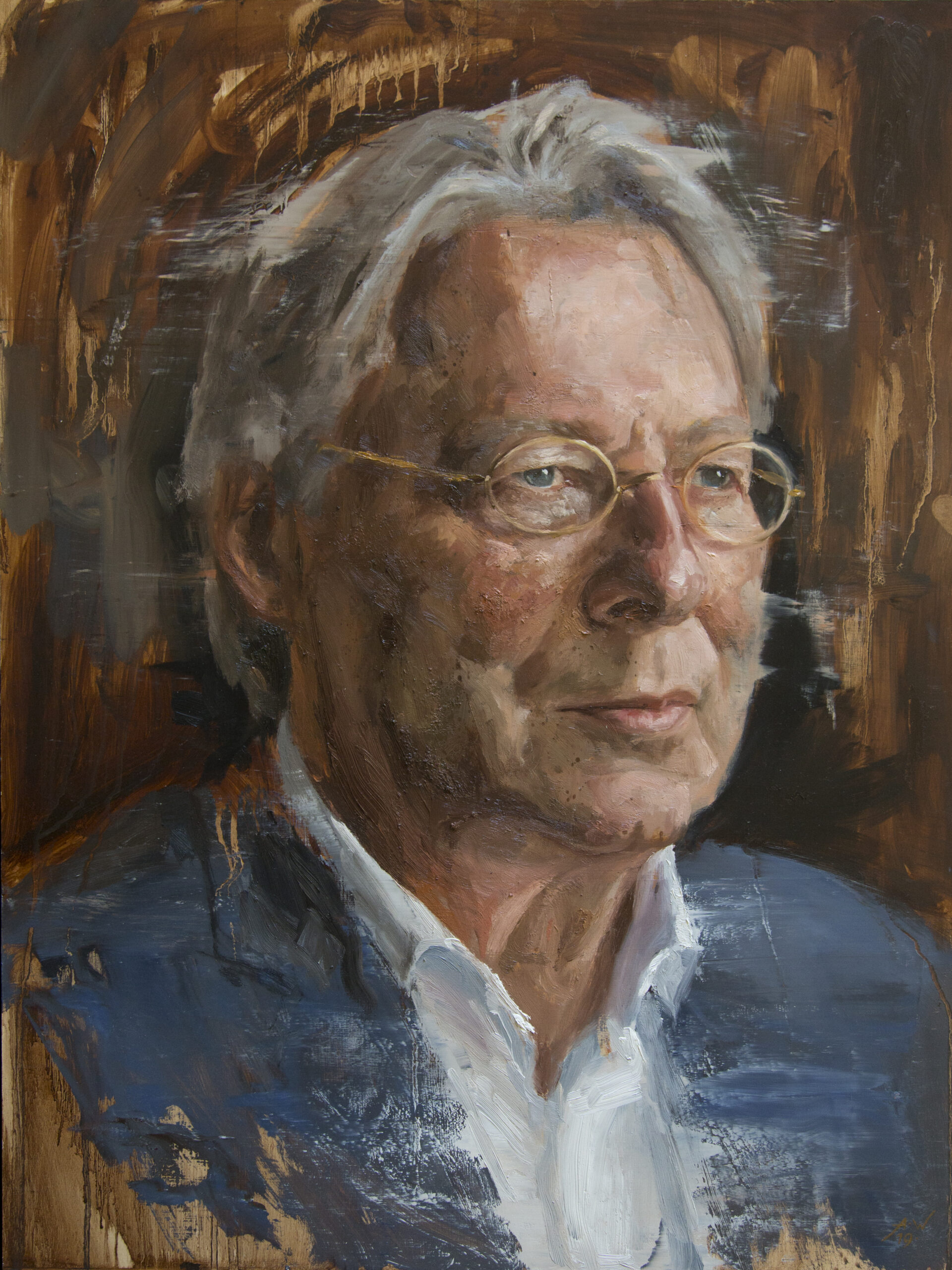 Portret van masterstudent én ere-burgerschap voor Peter den Oudsten