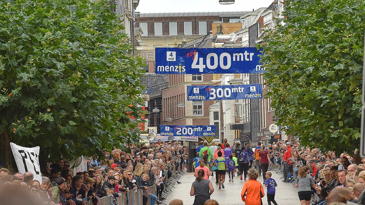 Inschrijving 4 Mijl gaat om 12.00 uur van start
