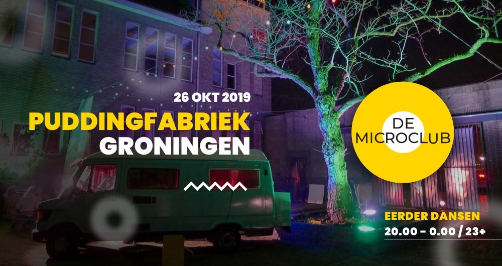 WINACTIE: Lekker vroeg ‘clubben’ bij Microclub in De Puddingfabriek