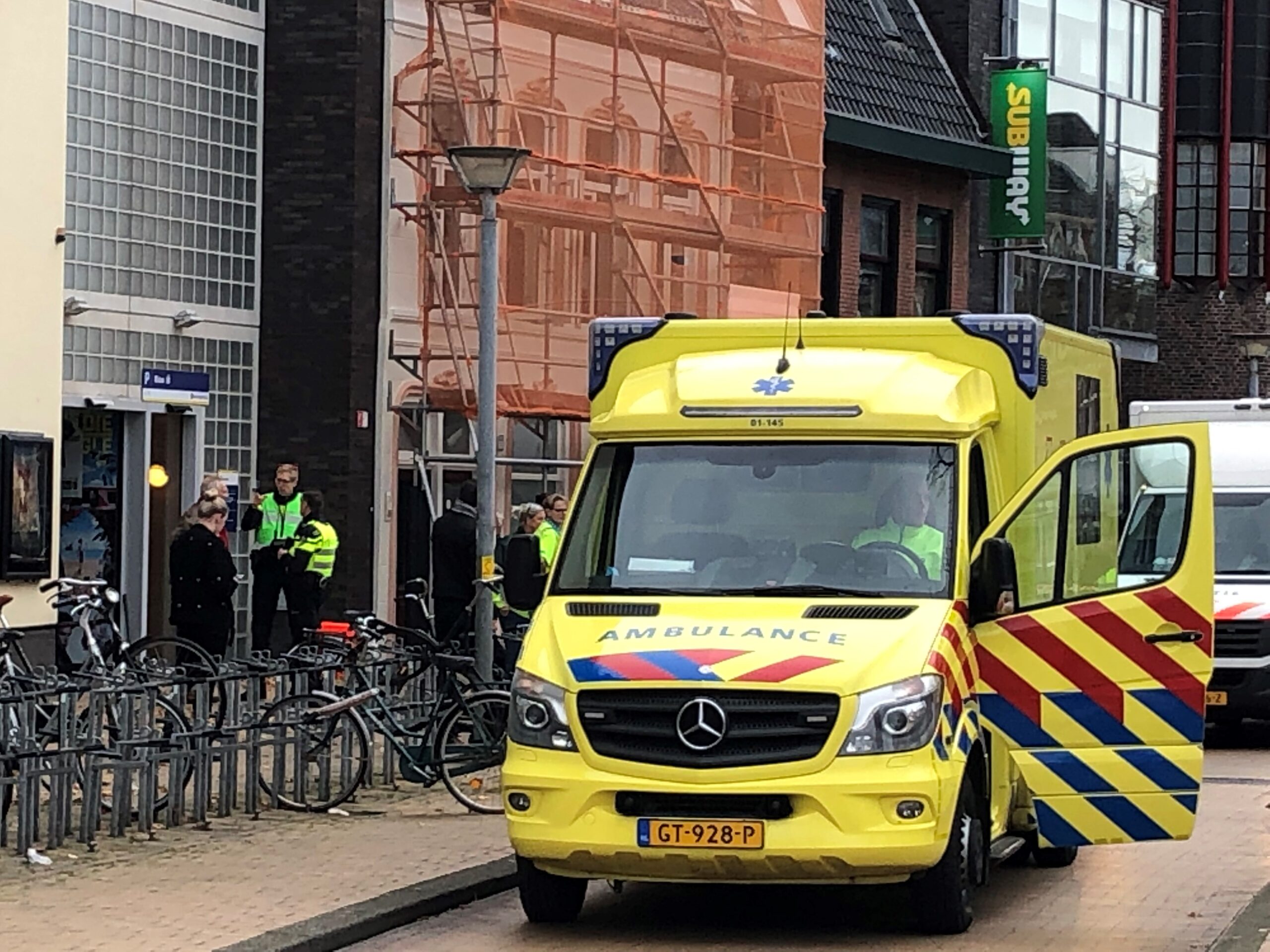 Twee doden in Pathé-bioscoop Zuiderdiep Groningen (Foto's hieronder).