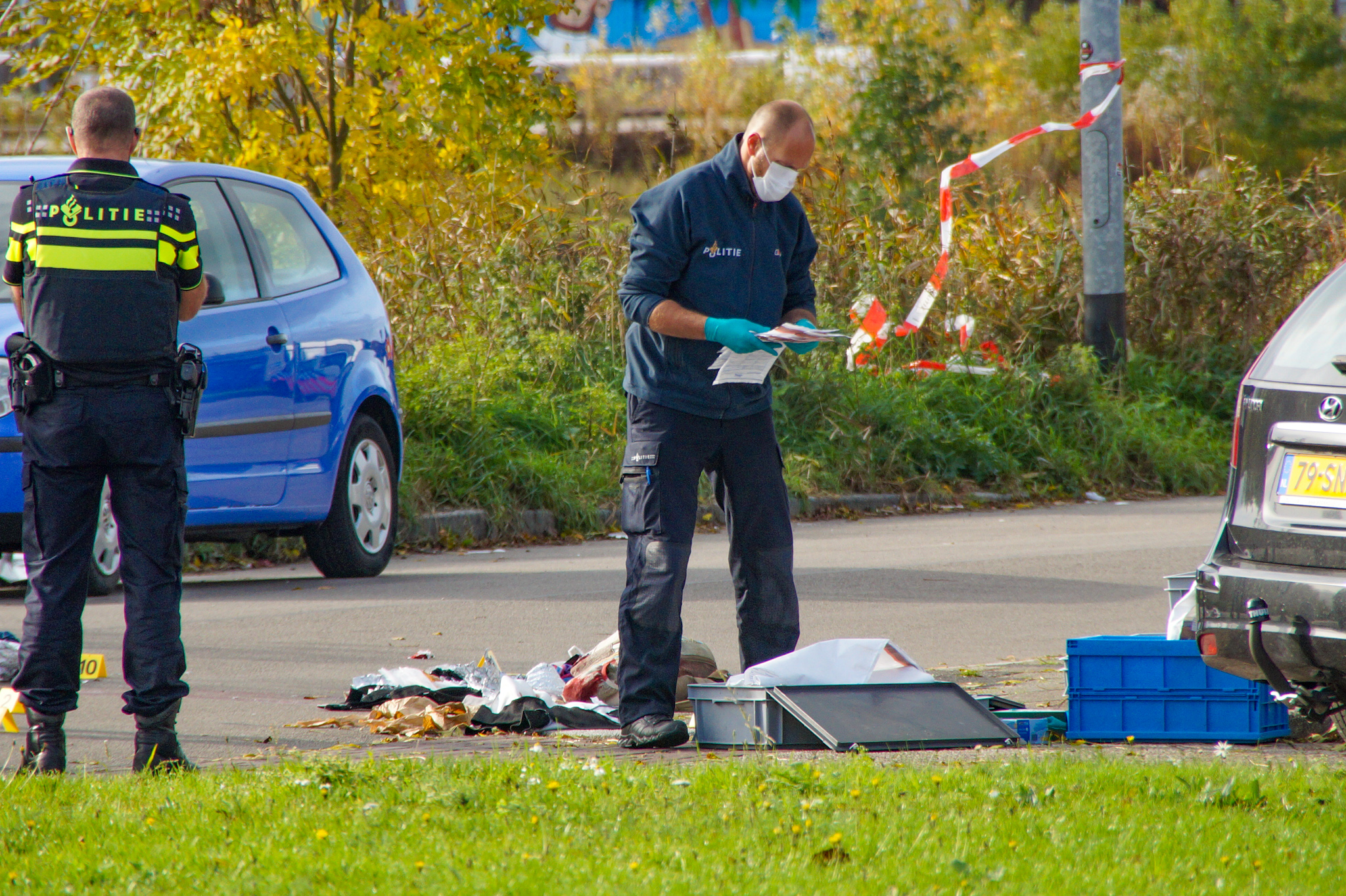 Politie schoot op verdachte dubbele moord in Pathé 'omdat hij mes had en dreigende houding aannam'