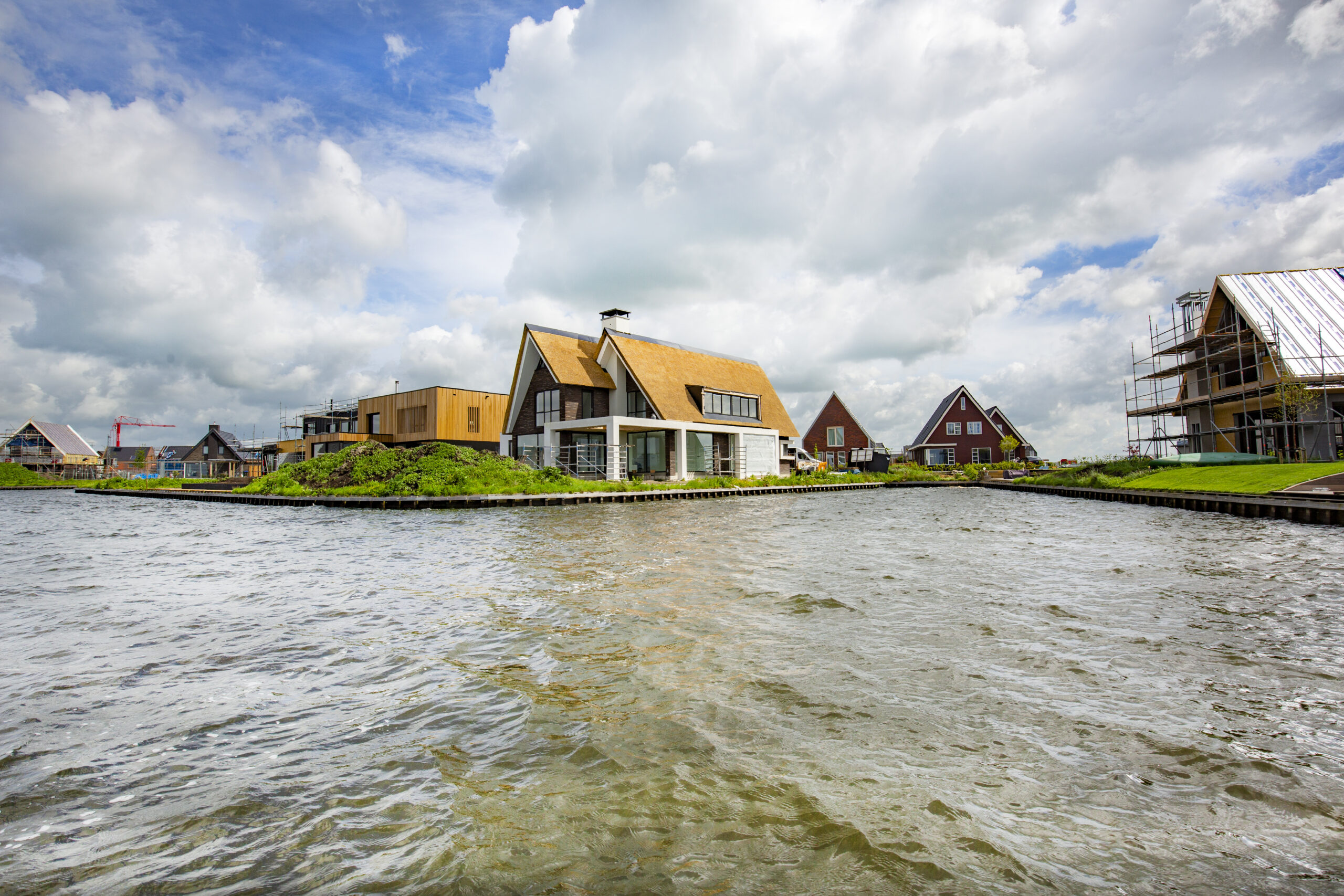 Zelfbouwkavels in Groningen: populair maar schaars