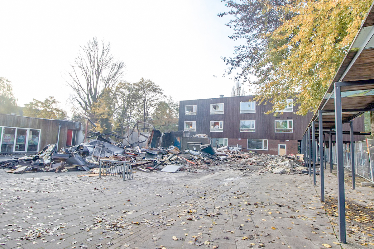 Drie tieners aangehouden voor betrokkenheid brandstichting OBS Karrepad