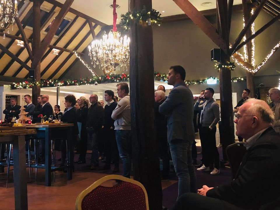 Drukte bij de Eindejaarsbijeenkomst