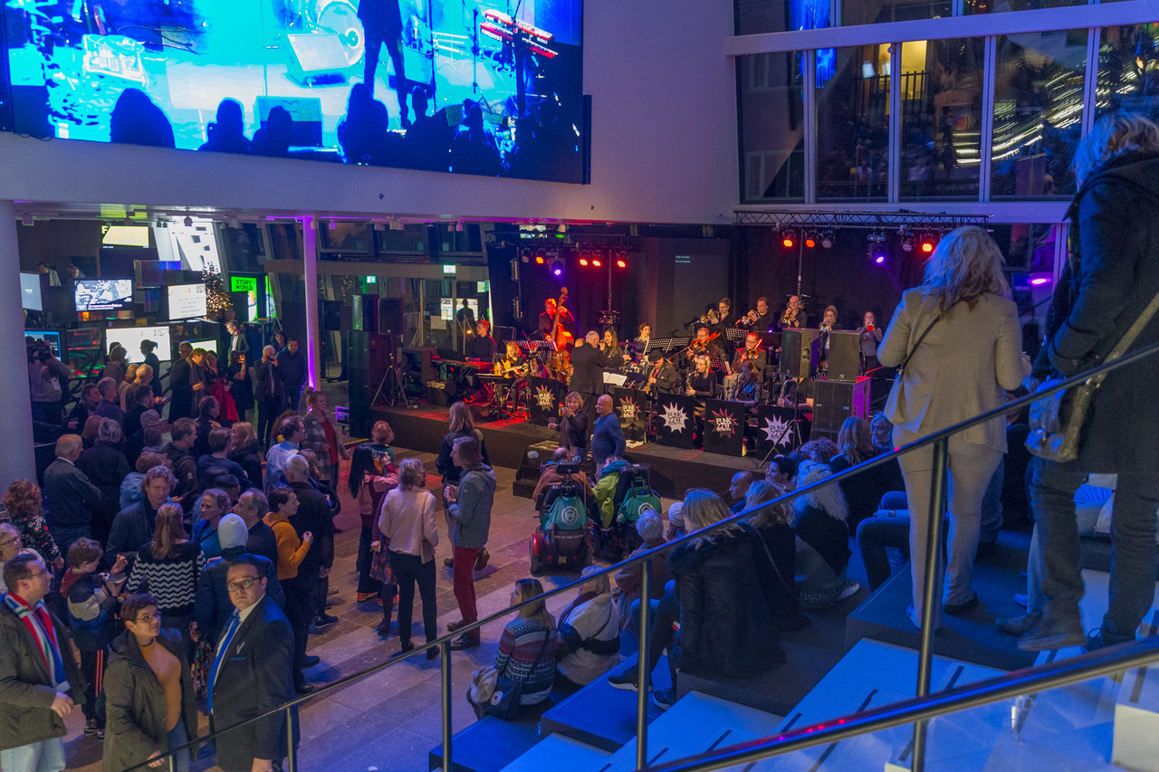 Ongeveer 4.500 bezoekers bij Nieuwjaarsfeest in Forum Groningen
