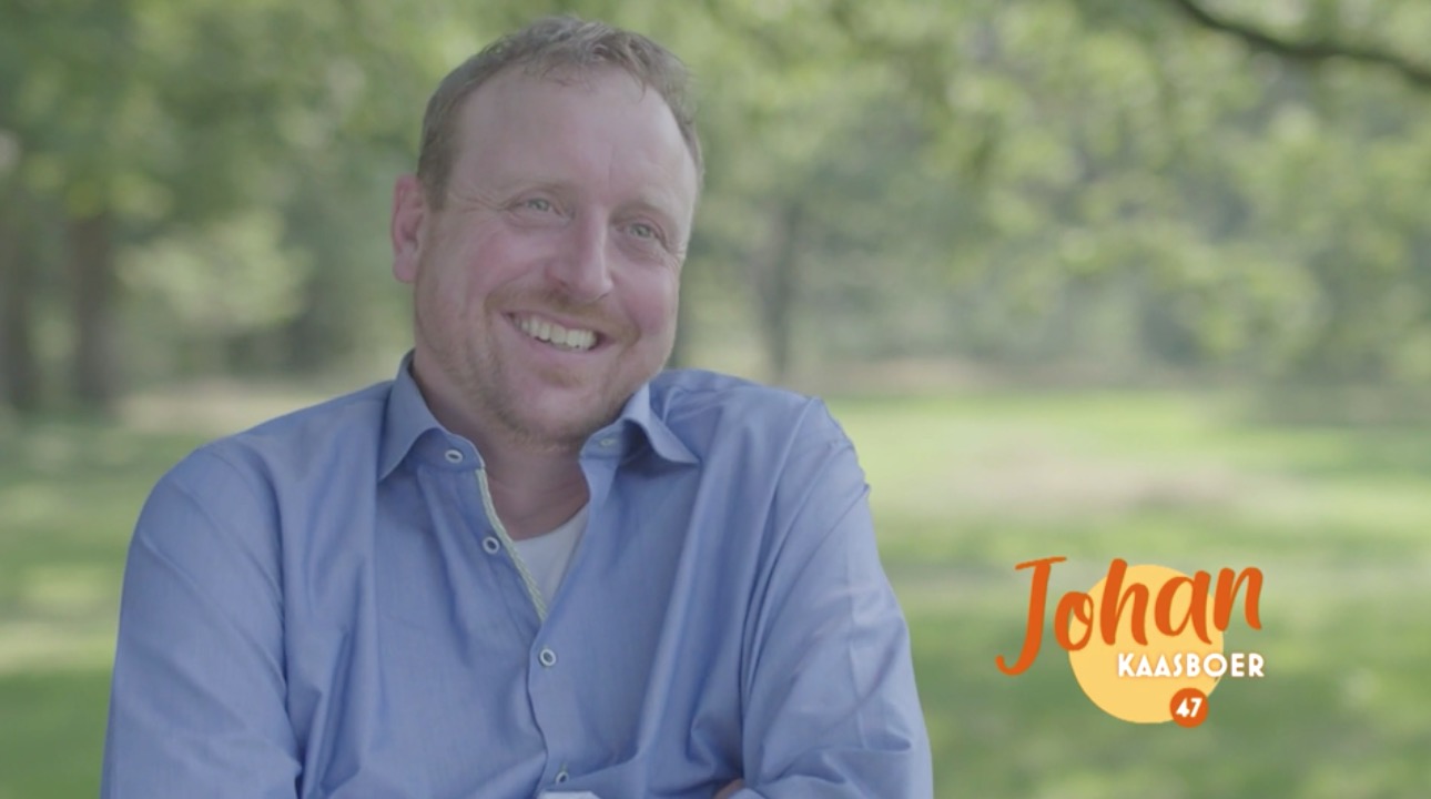 Johan uit Winsum is uitgebakken bij Heel Holland Bakt