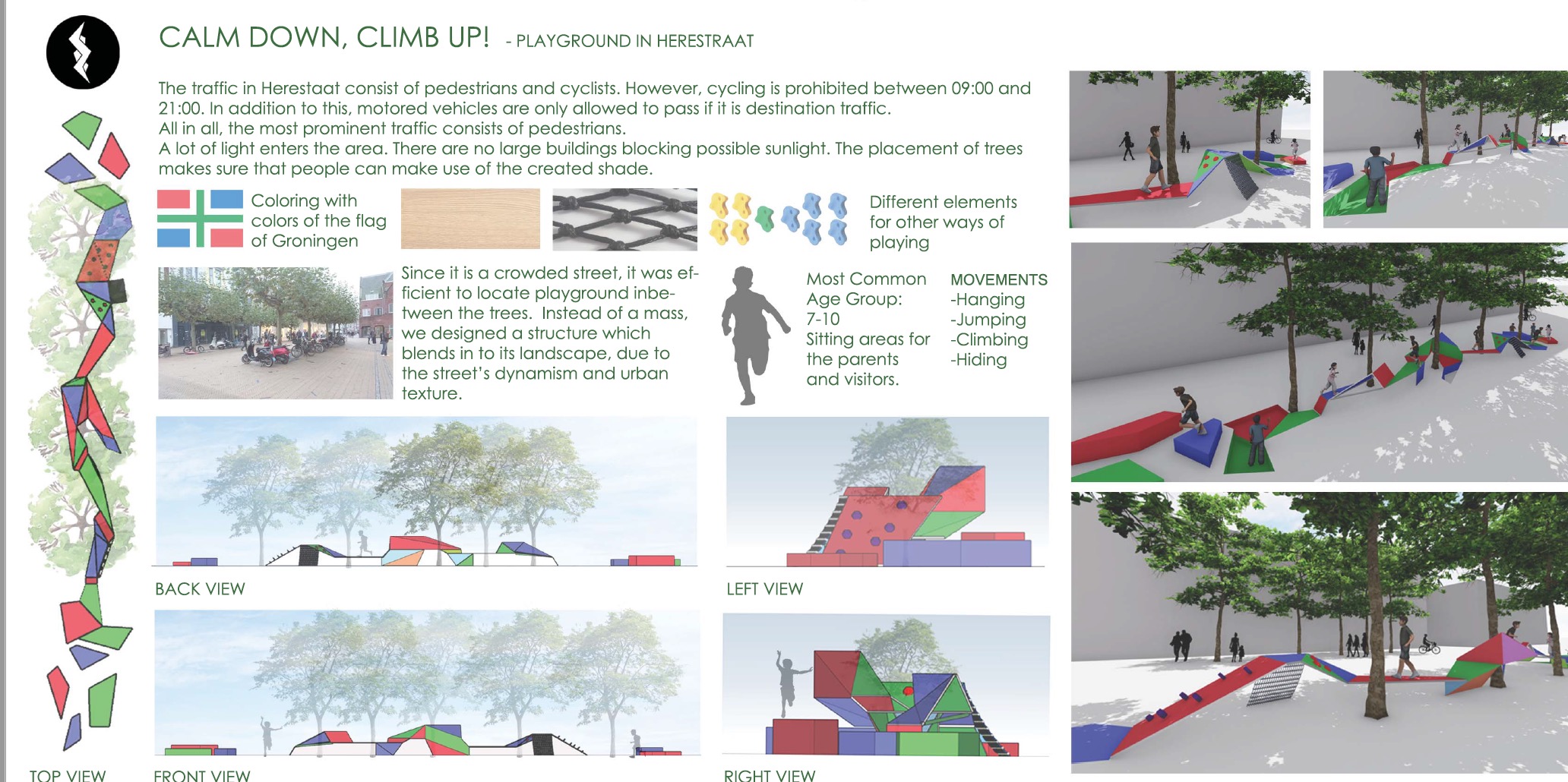 Speeltoestellen voor de Herestraat