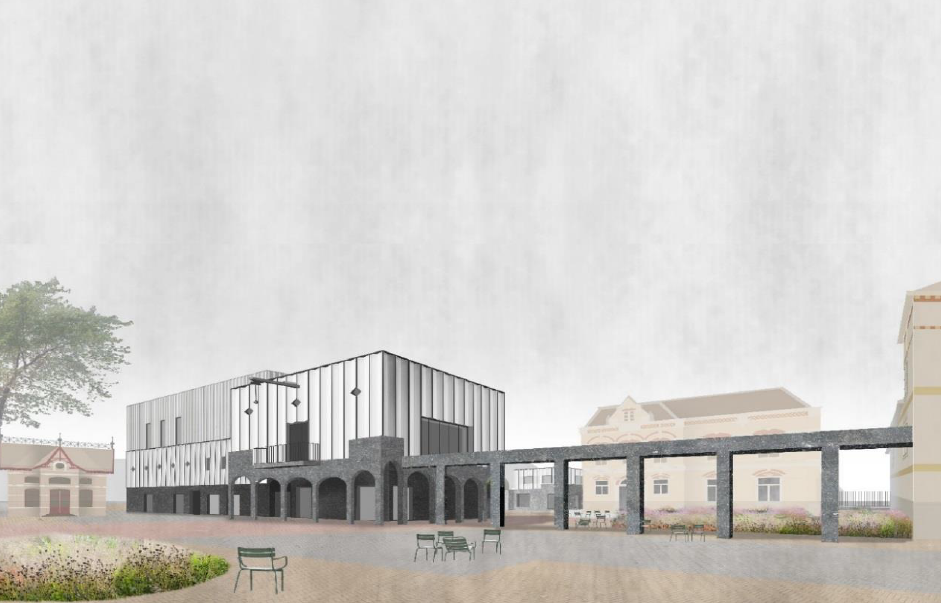 Bouw Kunstwerf hervat; gemeente heeft nieuwe vergunning afgegeven