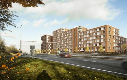 Opnieuw plannen voor groot woningcomplex Friesestraatweg: 575 nieuwe woningen