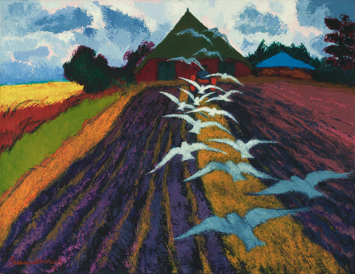 Overzichtstentoonstelling van belangrijke schilder De Ploeg