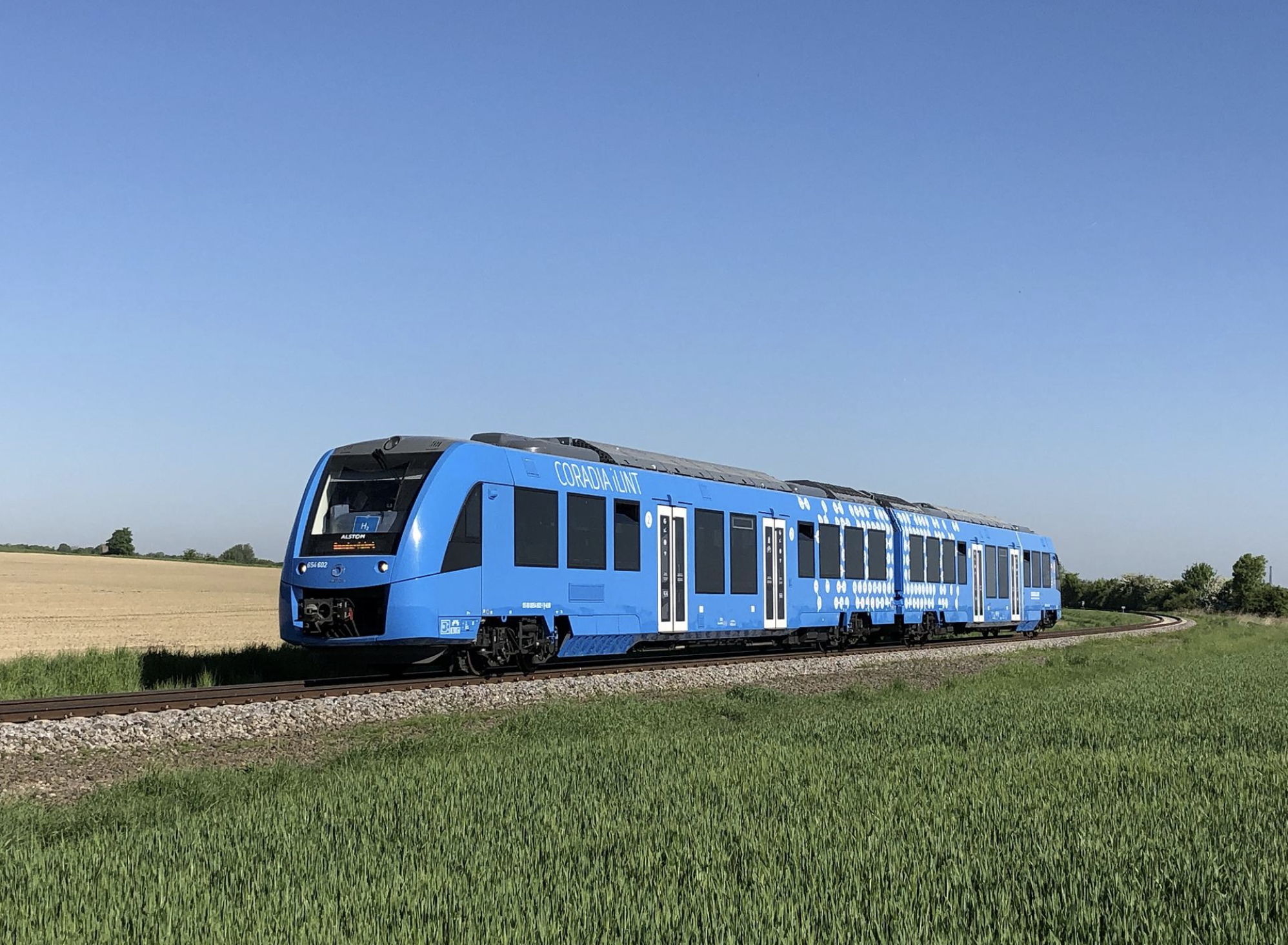 Waterstoftrein maakt eerste testmeters in Groningen (en jij kan een kijkje nemen)