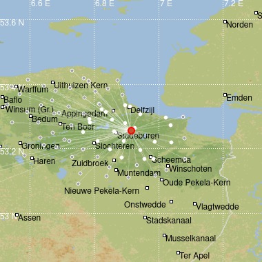Beving van 2.0 in Wagenborgen; tiende aardbeving dit jaar in provincie Groningen