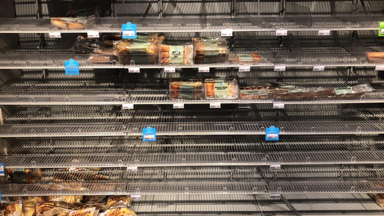 Voedselbank in de problemen door hamsterwoede van Groningers