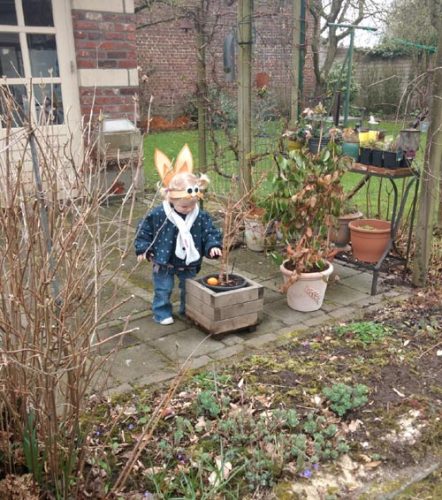 Gewoon thuis in de de tuin: dat kan ook prima.