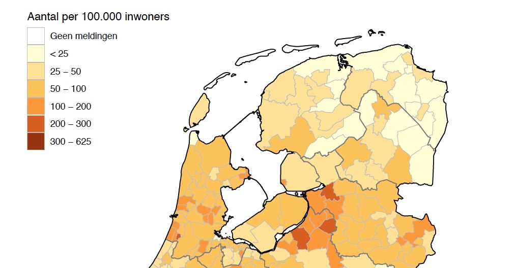 Negen nieuwe besmettingen en één nieuw sterfgeval