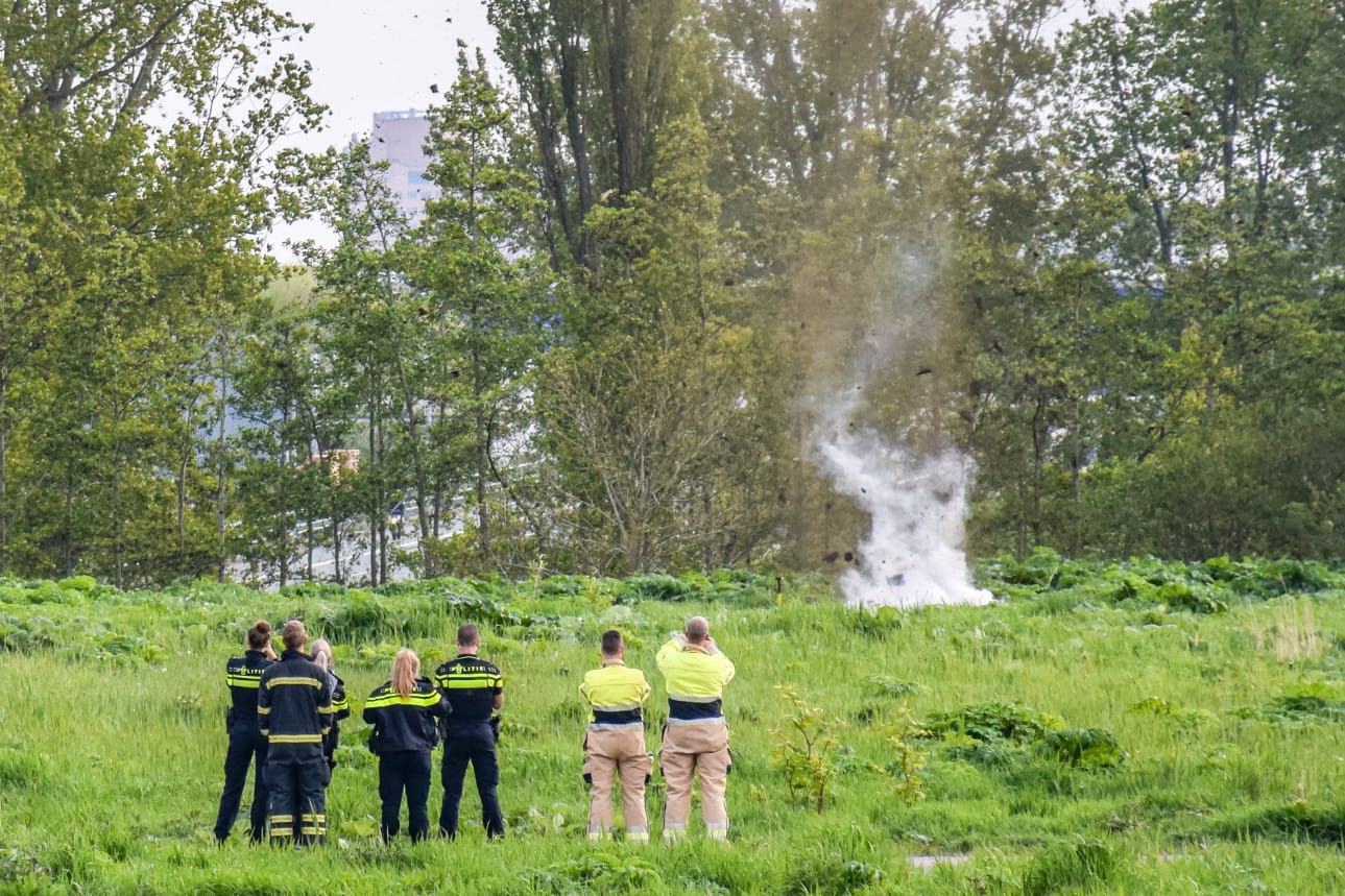 Explosieve stoffen opgeruimd, bewoners Wibenaheerd Groningen weer thuis