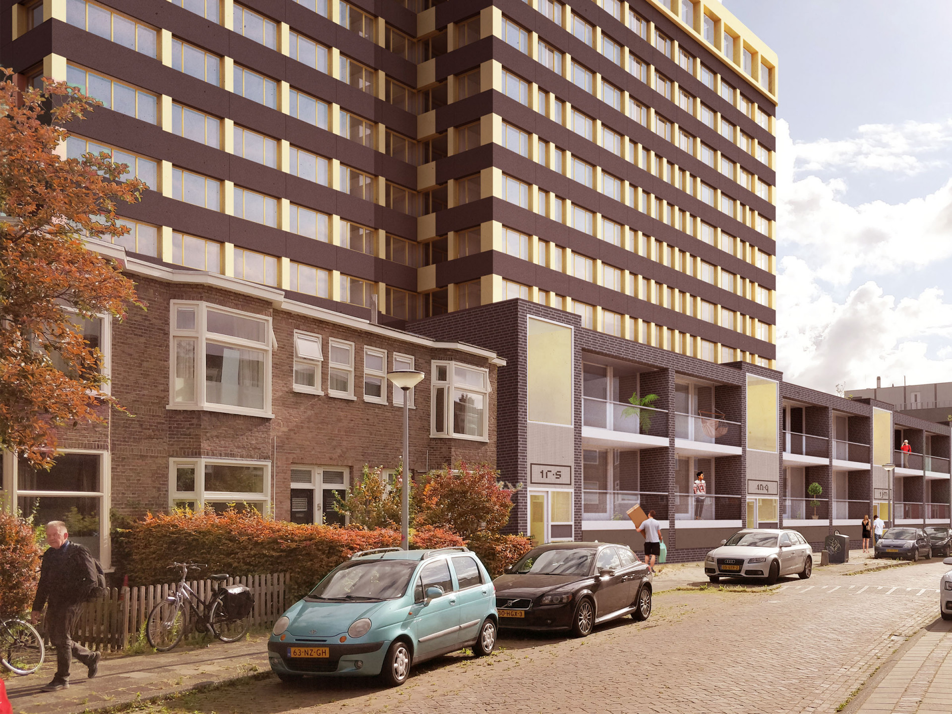 De achterkant van de Black Box