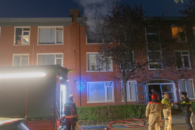 Man aangehouden na brand in woning