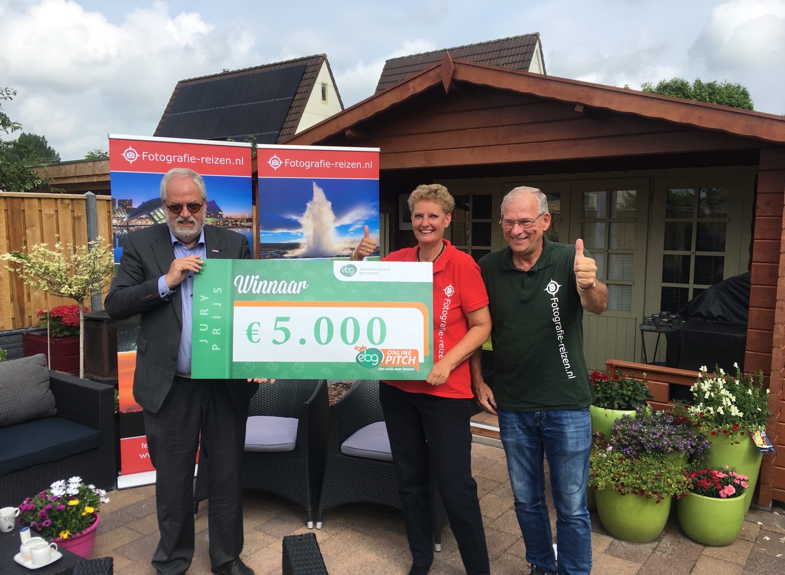 Fotografie-reizen.nl uit Delfzijl wint finale Online EBG Pitch ‘Van crisis naar  kansen’