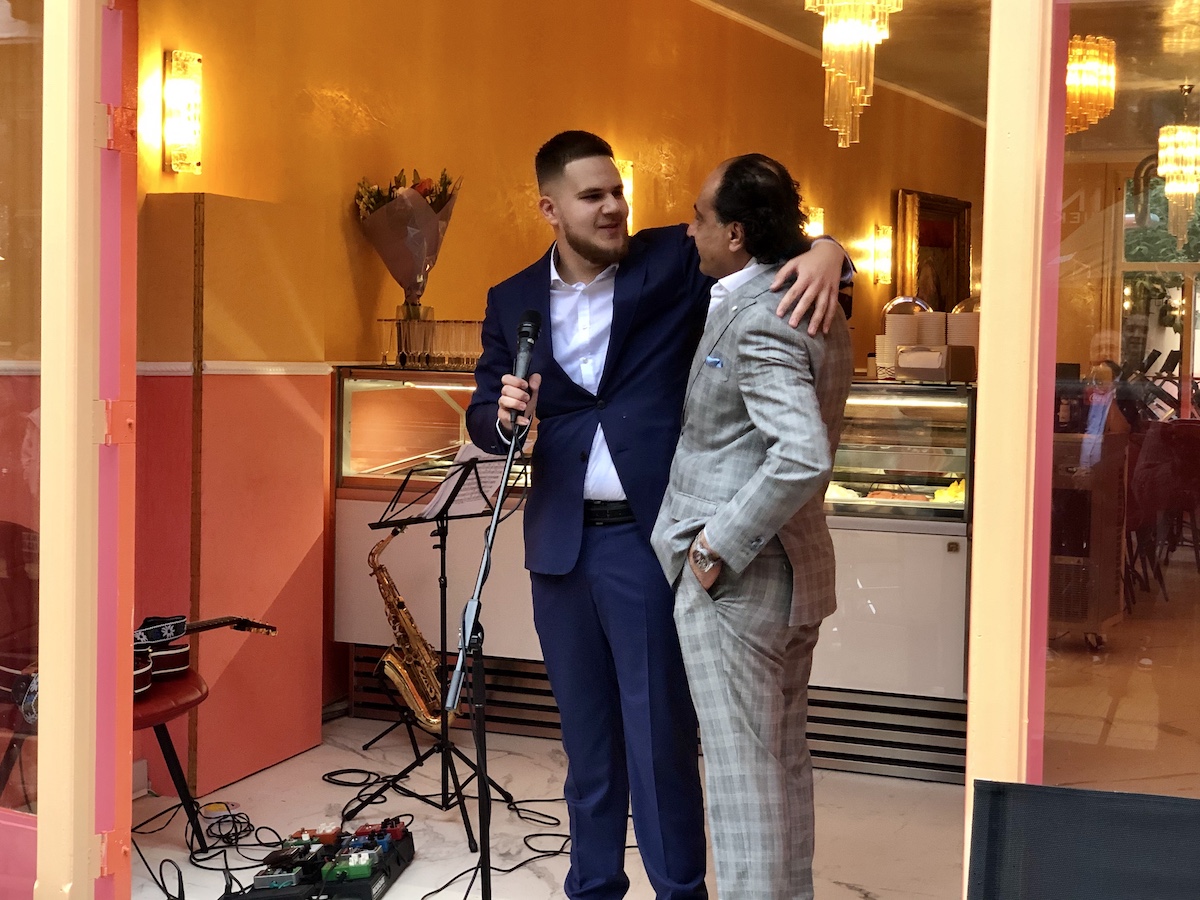 Maurice en z'n vader John