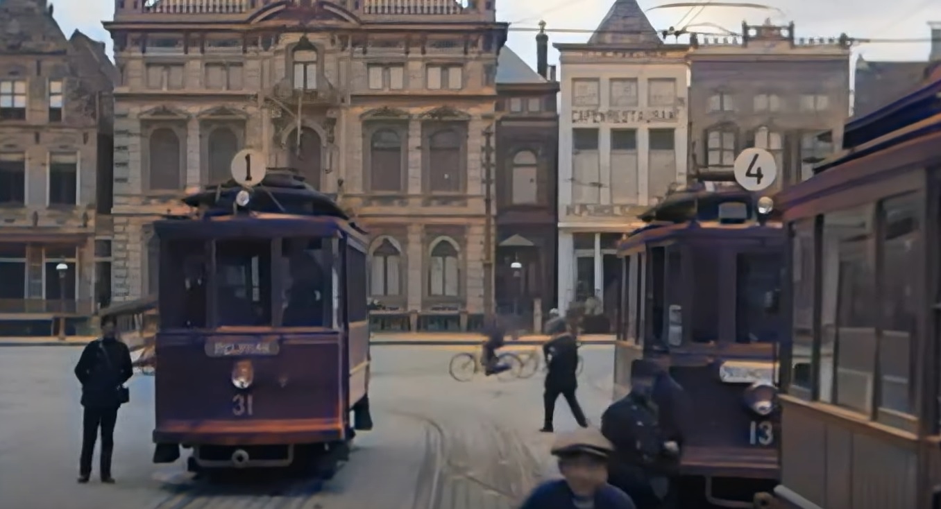 Filmpje: unieke, historische beelden van Groningen, in kleur
