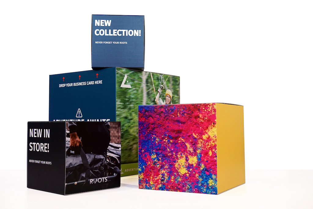 Ontdek de kracht van de bedrukte kubus als reclame-uiting